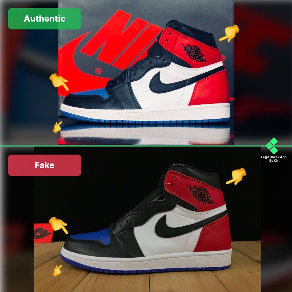 how to tell if jordan 1 mid are fake