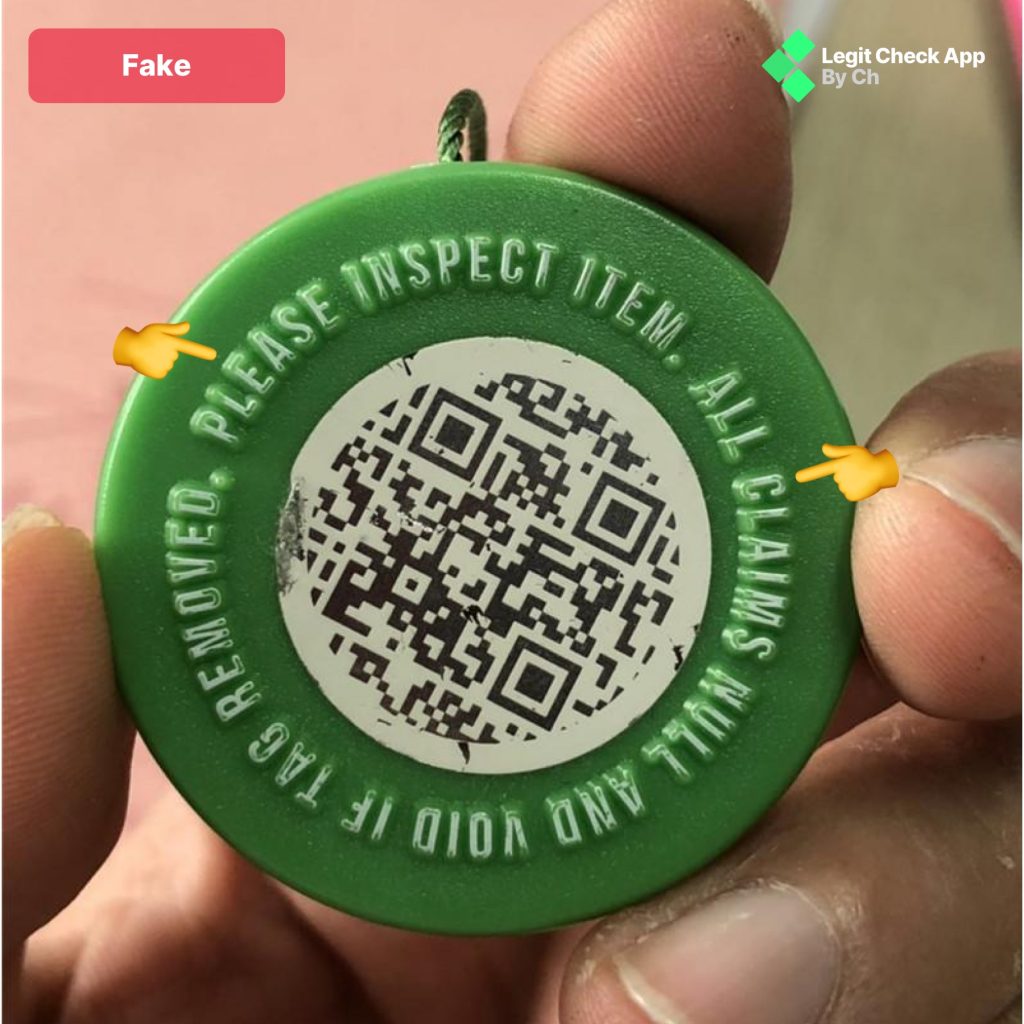 StockX Tag Real Vs Fake Legit Check Guide  Legit Check App